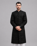 Jehangir Black Sherwani