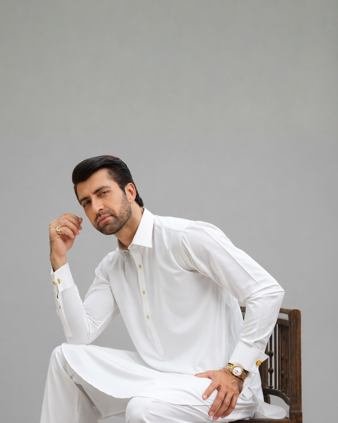 White Kameez Shalwar