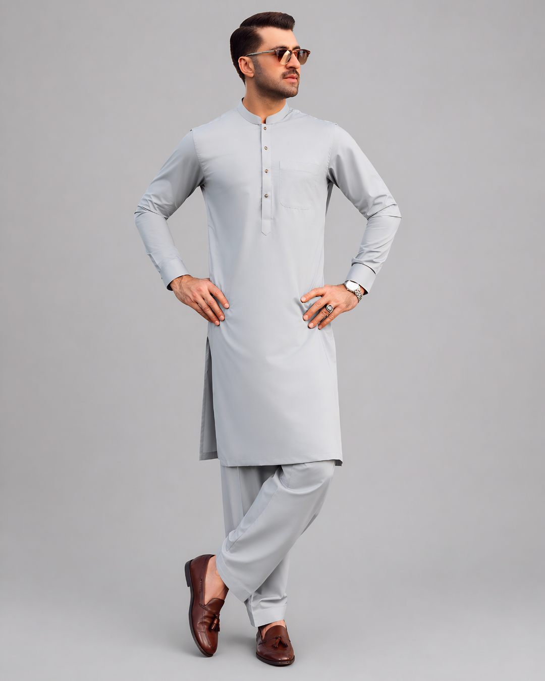 Mint Green Kameez Shalwar