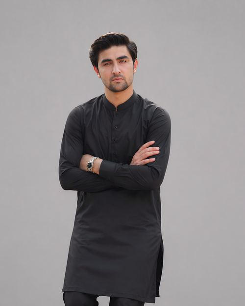 Black Kurta Pajama