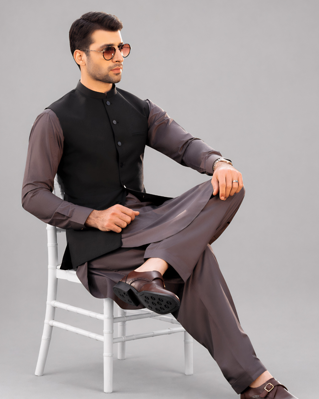 Black Waist Coat